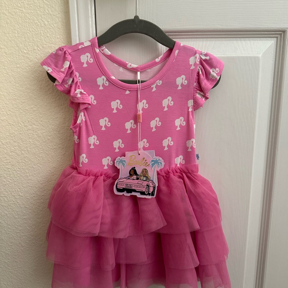 Posh Peanut Pink Barbie with Ruffled Tulle
